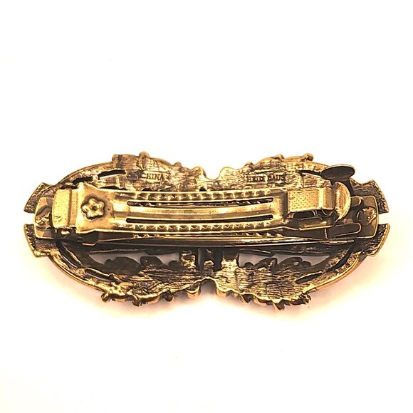 HEIDI DAUS Premier Deco HAIR CLIP Hinged Snap Clip BARRETTE Rare *see condition - Picture 5 of 10